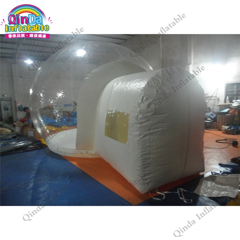 3m Diameter Transparent Bubble Tent For Lawn,clear Inflatable Camping Tent With 2m Entrance