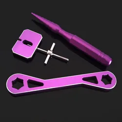 Repair Kit Baitcasting Fishing Reel Maintenance Tools Spool Locator Key Puller DIY Ball Bearing Remover Fishing Reel Spanner