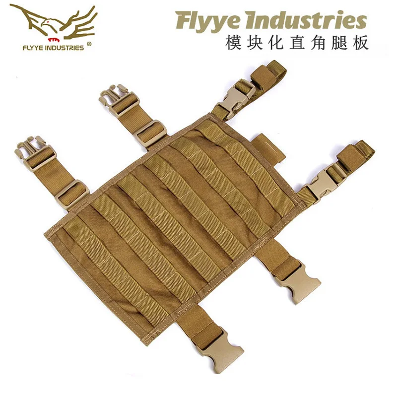 FLYYE  MOLLE system modular right-angle leg plate/leg stick FY-HR-B009