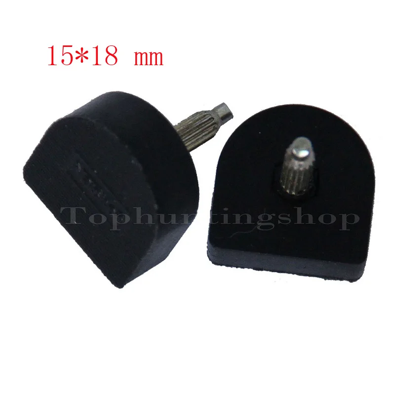 GUGULUZA Pair High Heel Shoes Dowel Stiletto Repair Replacement Tips Taps Pins Lifts Black For Women 13 Size