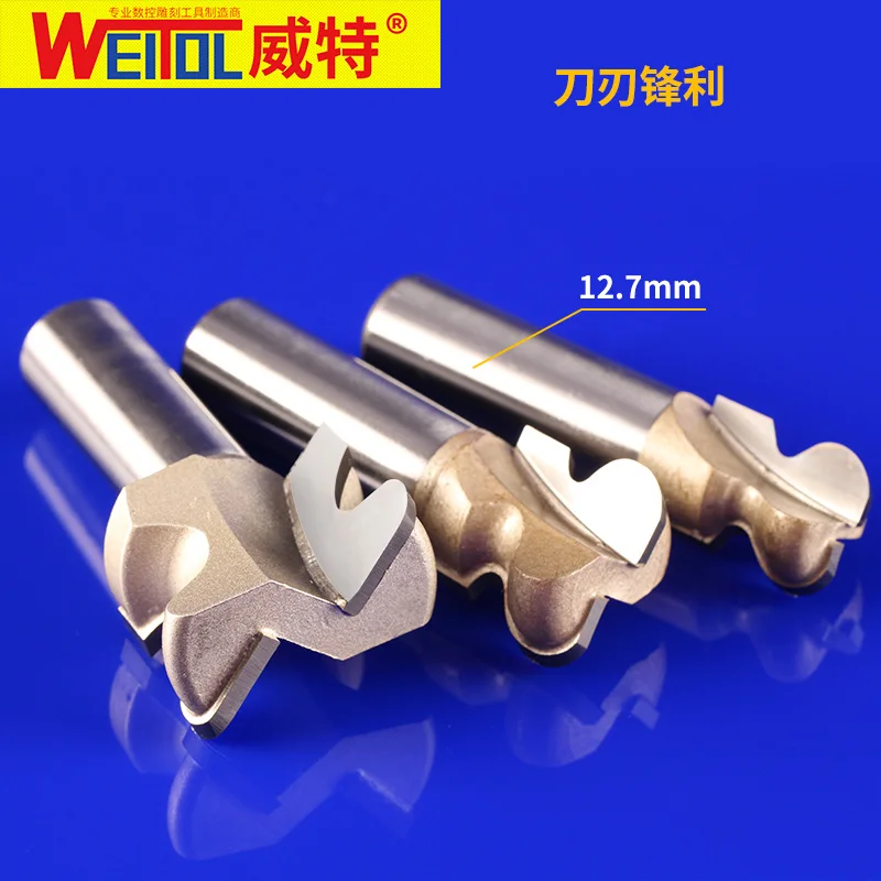 WeiTol 1 Uds 1/2 pulgadas 12,7mm ranura de clavo profesional carpintería ranurado herramientas de encarbado de madera para madera MDF