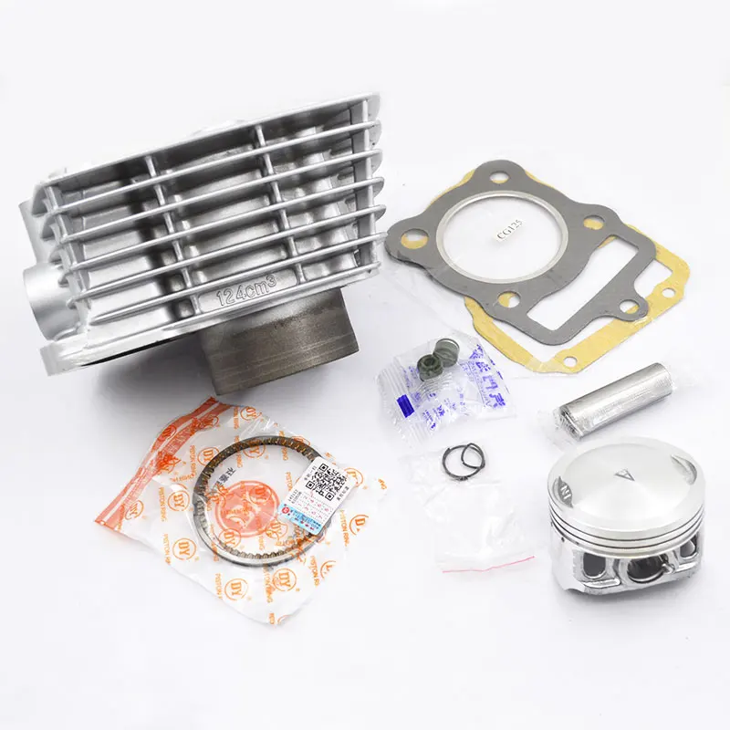 High Quality Motorcycle Cylinder Kit 15mm Pin For Honda CG125 ZJ125 CG ZJ 125 125cc Engine Spare Parts