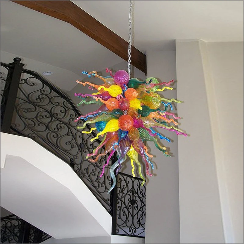 

Zhongshan Manufacturer Art Glass Pendant Lights Energy Saving for Kitchen Decor