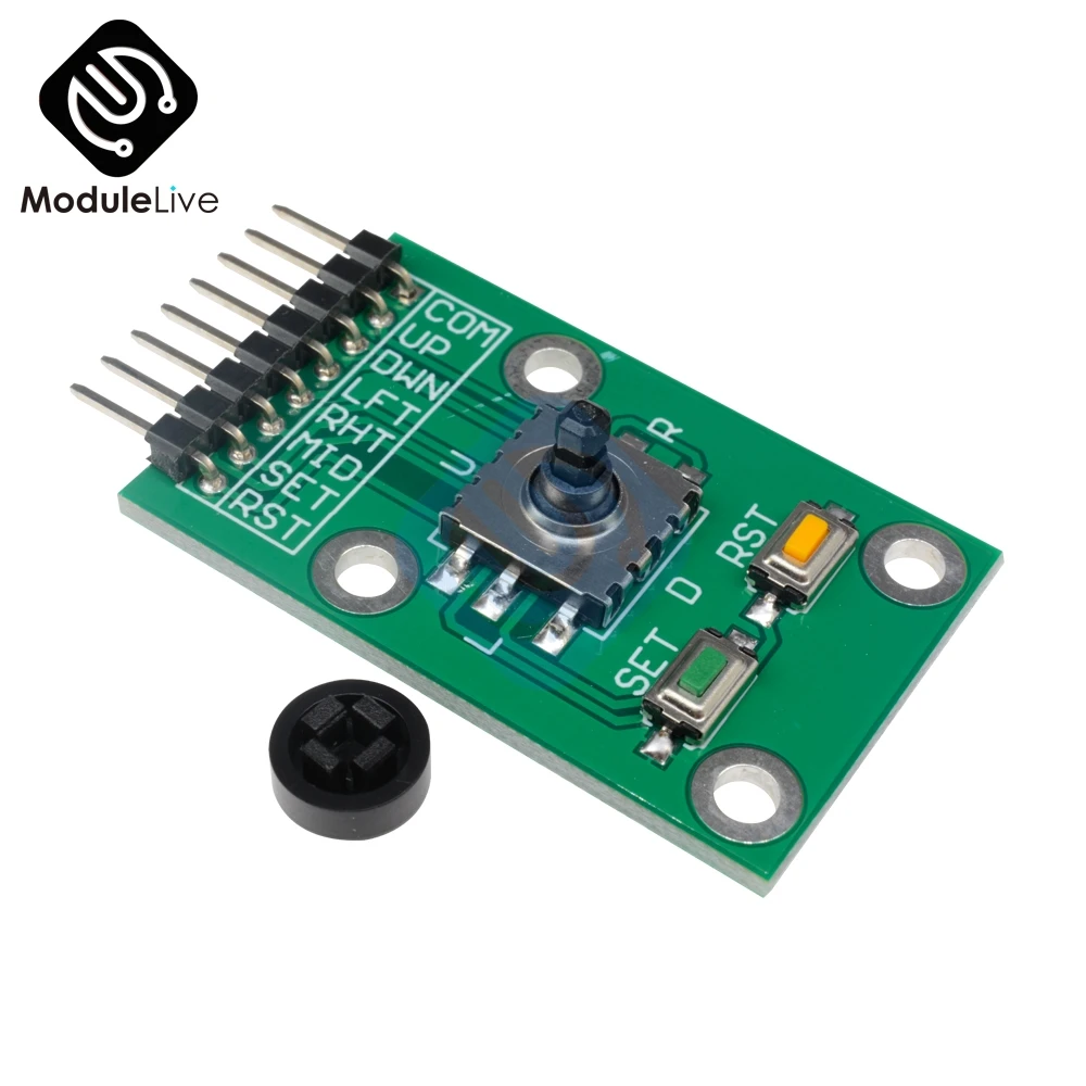 Five Direction Navigation Button Module Board AVR  MCU Game 5D Rocker Joystick Independent Keyboard for Arduino Joystick Module