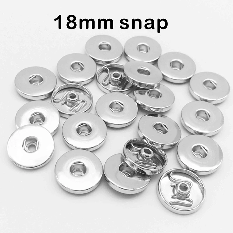 200pcs / lot  Snap Button Base Flat Accessories   DIY  Popper  Ginger Snap Charms   DY699   OEM, ODM