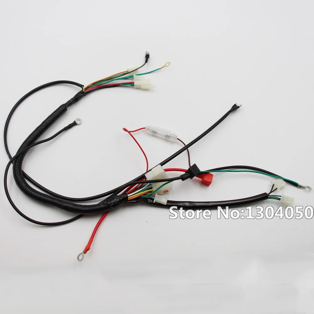 Engine Electrics Wiring Harness Loom CDI Relay Recitifier Ignition Coil Kits Chinese Dirt Bike 150cc 200cc 250cc Loncin Zongshen