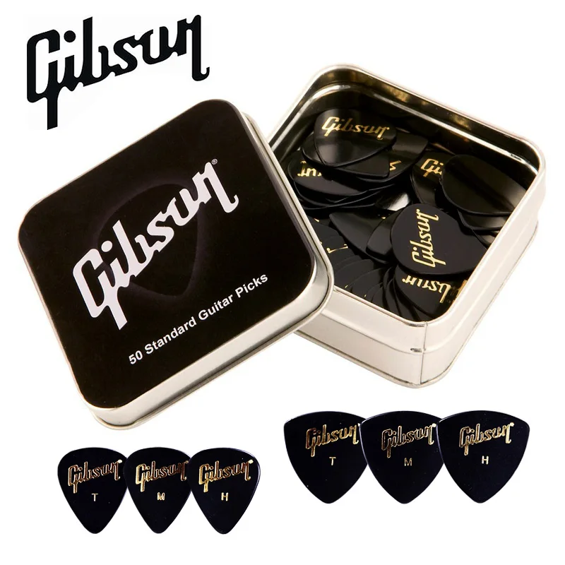 GibsonGuitar APRGG-74 Celluloid Stndard (Classic 351 shape) Guitar Pick, 4 Gauges Available, sell by 1 piece