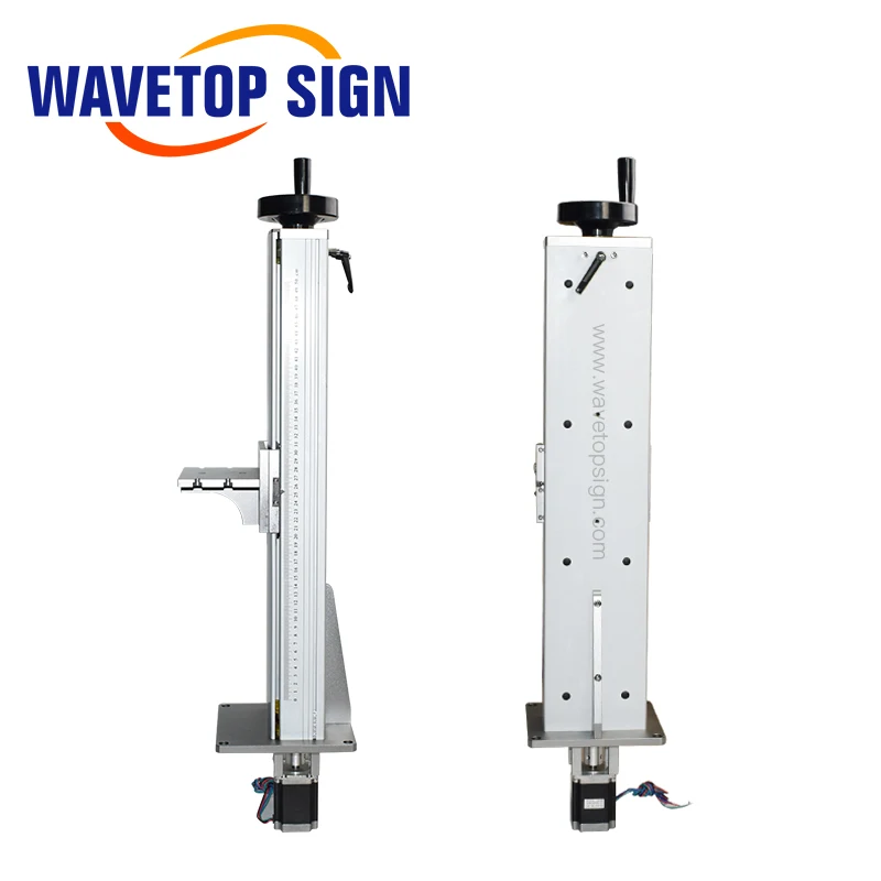 WaveTopSign Electric Lift Worktable 600mm with Driver DM542 and Motor 57BYGH250E-52 use for Laser Marking Machine