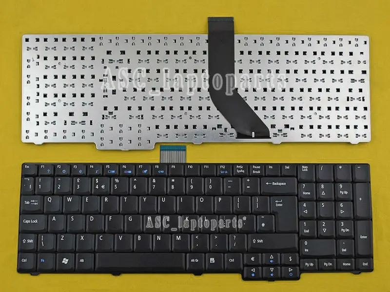 

New UK English Keyboard For Acer Aspire 7230 7530 7530G 7630 7730 7730G 5335 7730Z 8920G 6930 7530G 6930ZG 8920 Black, WIN8