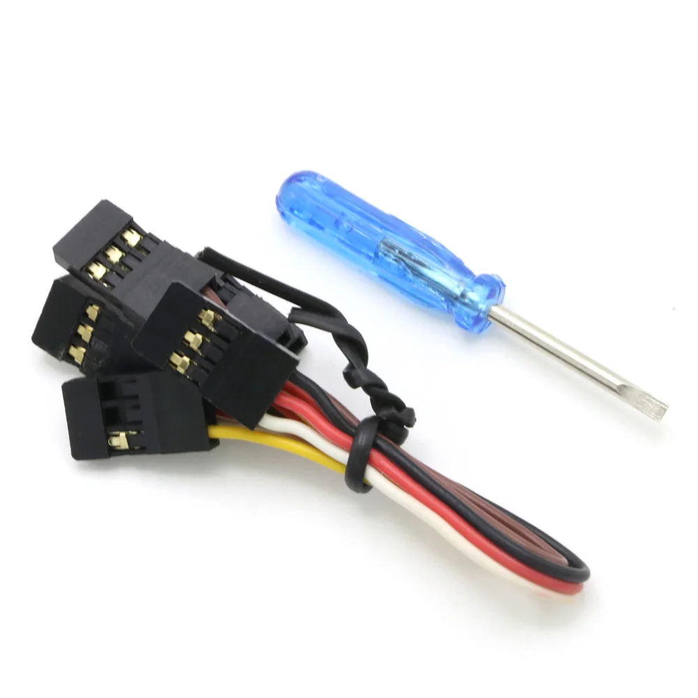 P1-GYRO 3-Axis Flight Controller Stabilizer System Gyro For Su27 Fixed Flying Wing RC Airplane Black