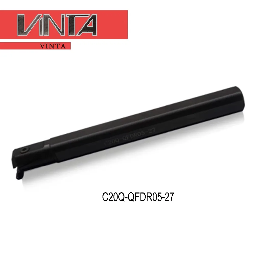 C20Q-QFDR05-27/C25R-QFDR07-33/C32S-QFDR09-42 CNC Lathe internal grooving and turning tools holder tool boring bar