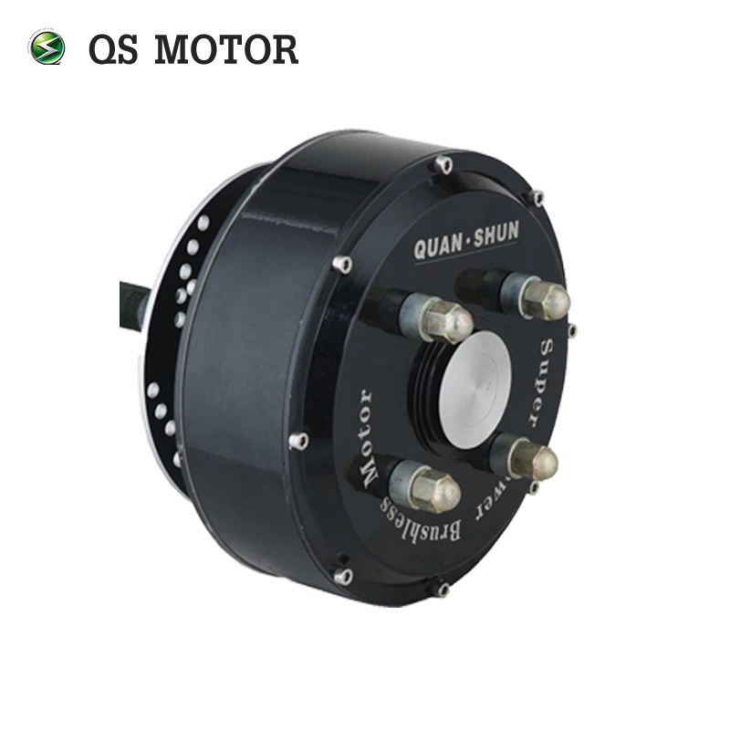 QS Motor 2000W 205 45H V3 Brushless BLDC Electric Car Hub Motor for tricycle vehicle conversion