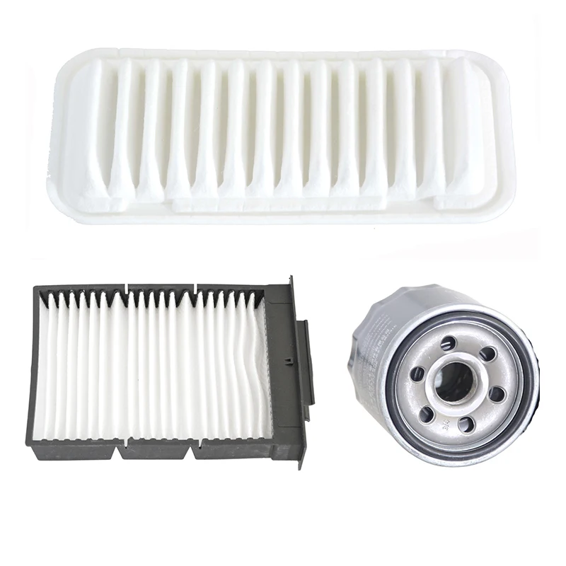 Car Air Filter Cabin Filter Oil Filter for BYD F0 1.0L 2008- BYD371QA-1109030 BYDLK-8101014 15601-87703 Auto Engine Filters