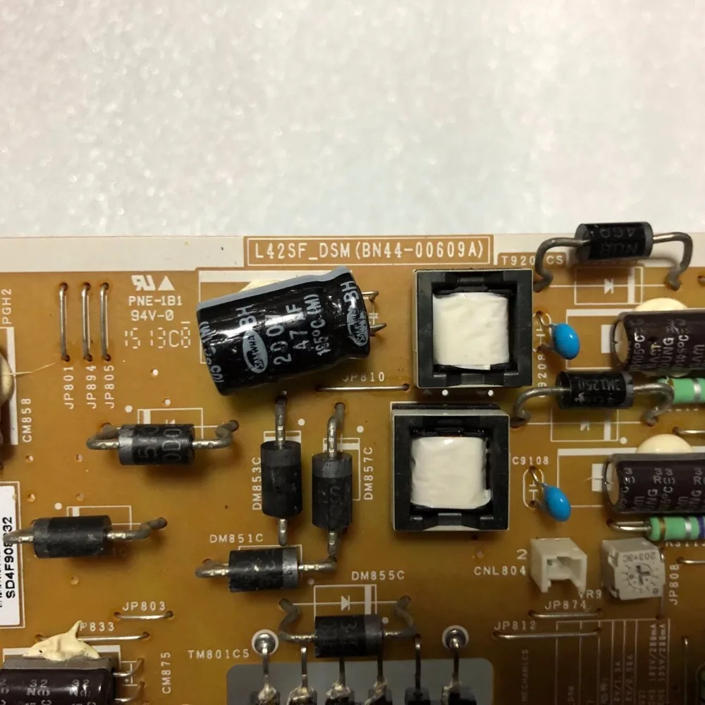 power board for SZYLIJ Free shipping 1pcs/lot BN44-00609A/B/D/E/F L42SF_DDY original UA40F5000AR power board spot