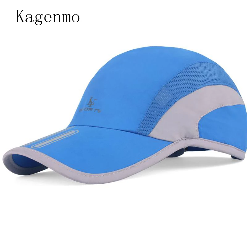 Kagenmo Hat male summer baseball cap mesh lovers cap sunscreen sun-shading female sun hat  breathable