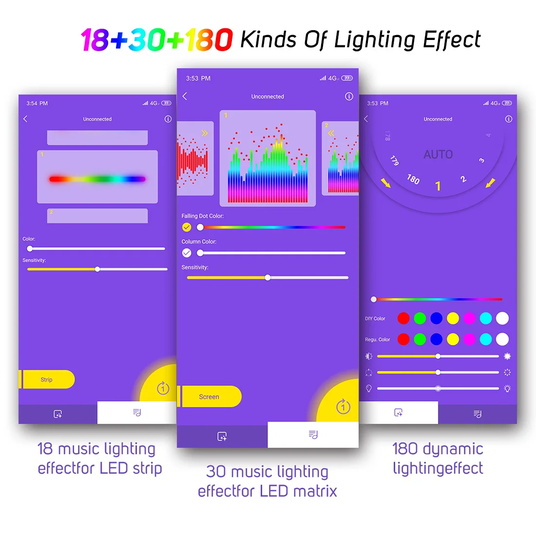 SP107E WS2812B Controller Bluetooth Pixel IC SPI Music APP WS2811 WS2815 WS2813 SK6812 SK9822 RGBW LED Lights Strip