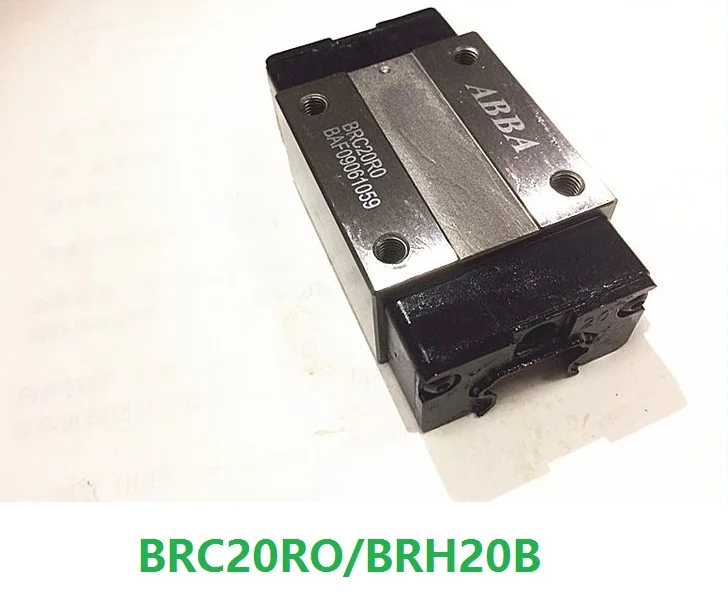 10pcs/lot BRC20RO BRH20B Original Taiwan ABBA Linear narrow Block for CNC Router Laser Machine