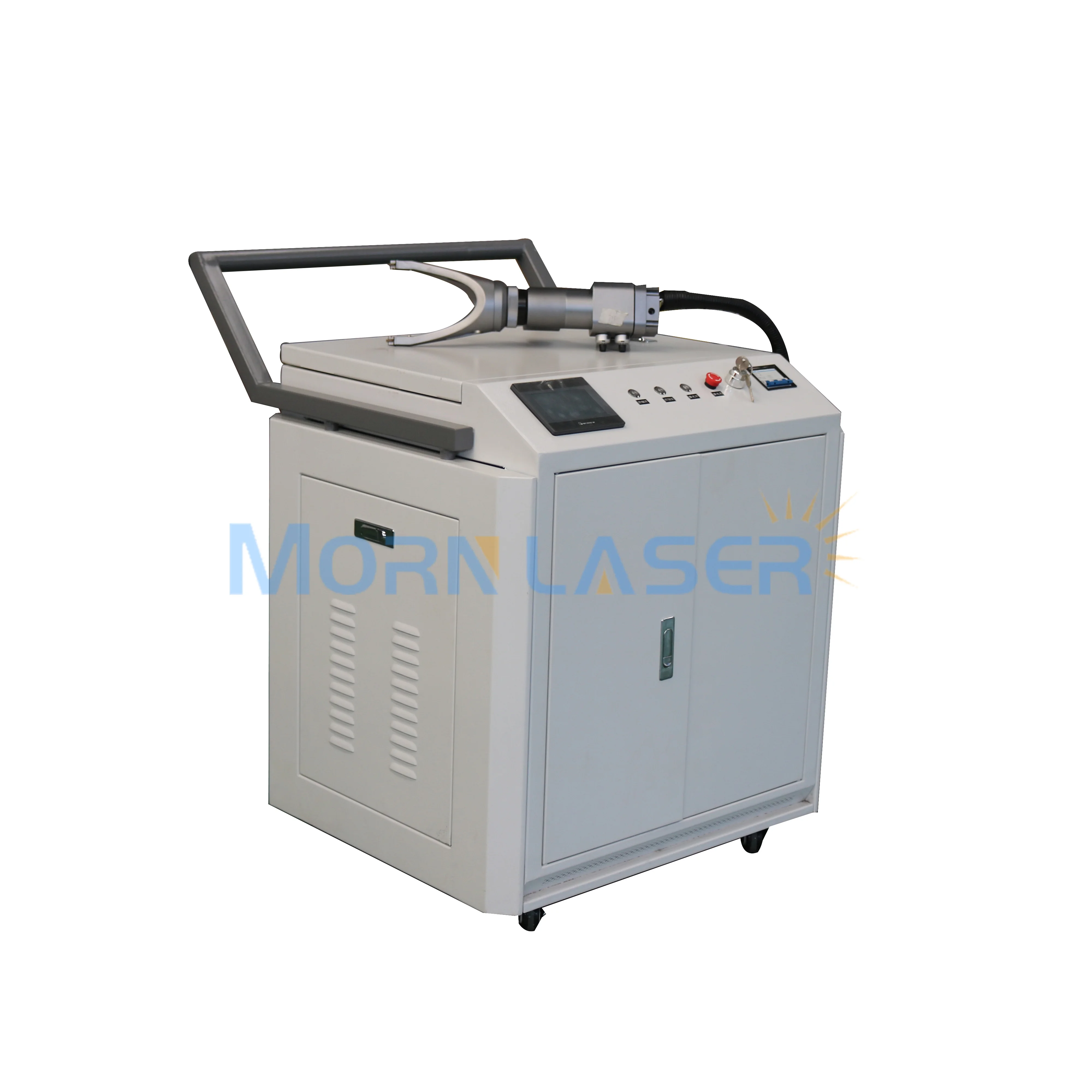 CE High Precision Automatic Handheld fiber metal laser cleaning machine for Removing Surface