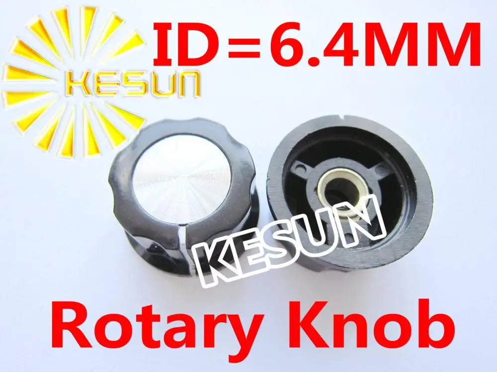 

A-03RN99D JN-A03 6.4MM Potentiometer Rotary Knob x 100PCS For WTH118 WX110 RV24YN WX112 3590S-2