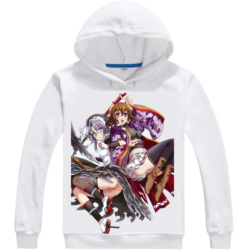 Hyakka Ryoran Samurai Girls Hoodies Multi-style Hooded Hoodie Hyakka Ryouran Samurai Goruzu Jubei Yagyu Cosplay Sweatshirts