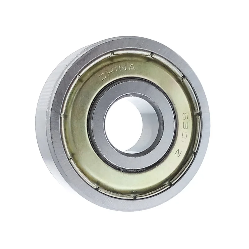 1pcs Bearing 6301ZZ deep groove ball bearings 12*37*12 mm metal sealed bearing carbon steel bearing 6301 image 2