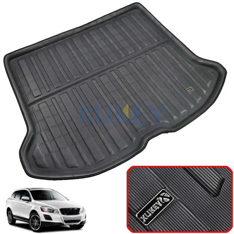 Fit For Volvo XC60 2009-2017 Boot Mat Rear Trunk Liner Cargo Tray Floor Carpet Protector 2010 2011 2012 2013 2014 2015 2016