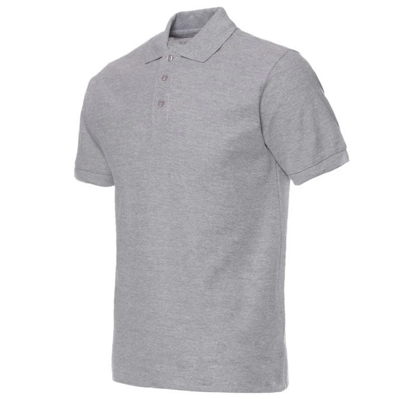 2024 Men Polo Shirt Brand Mens Solid Color Polo Shirts Camisa Masculina Men's Casual Cotton Short Sleeve Polos Hombre Jerseys