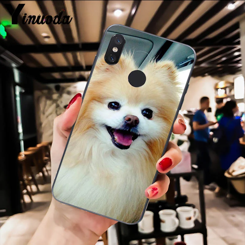 Yinuoda Pomeranian dogs dog Design Phone Case for Xiaomi Redm4X 6A 5A 7A Redmi5 5Plus Note8 8Pro 7 mi A1 A2Lite