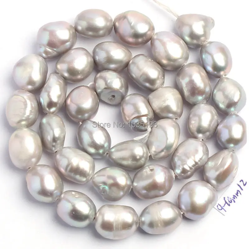 Natural 6 Color 9-10mm Multicolor Freshwater Pearl Irregular Shape Loose Beads Strand 14