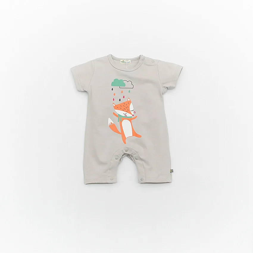 

Summer Style Baby Rompers Cartoon Baby Clothes Newborn Boy/Girl Short Sleeve Baby Clothes Candy Color Children's Jumpsuit