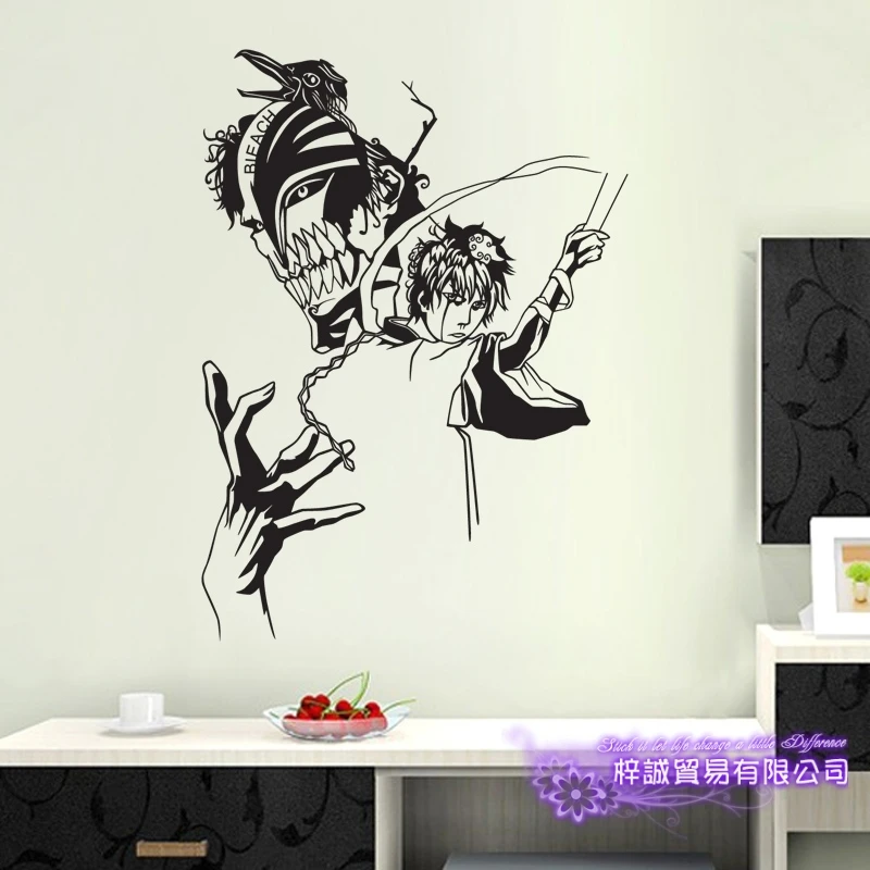 BLEACH Ulquiorra Cifer Car Decal Wall Sticker Cartoon Fans Vinyl Wall Stickers Car Decal Decor Home Decorative