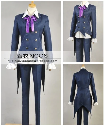 New Arrival Anime Alice Swallow-tailed Coat Cosplay Costume Custom-Made 110