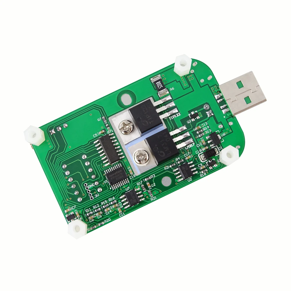 LD25 Electronic Load resistor USB Interface Discharge battery test LED display fan adjustable current voltage 25w Discharge tool