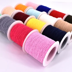 0.3mm fine wrinkle elastic line elastic rope sewing bottom line spandex round elastic band closing elastic line