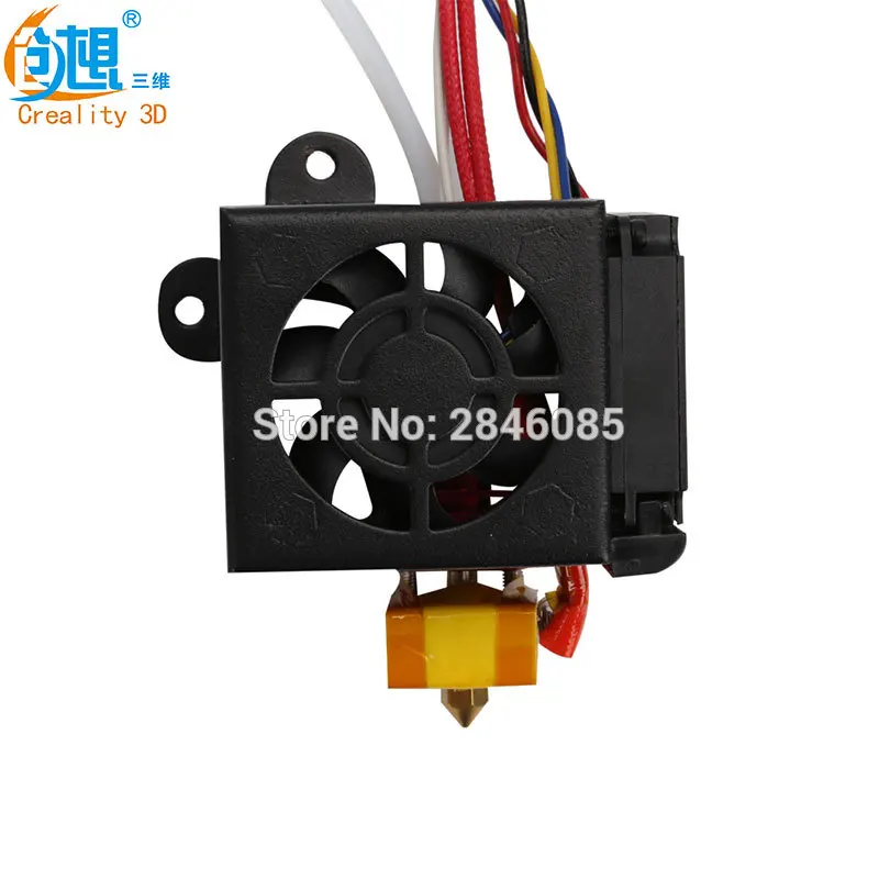 Ender 3  cr10 CR-10S Full Assembled Extruder Kits +Fan Cover 0.4MM Nozzle for MK10 hotend CR-10S5 Ender-3 pro 3D Printer Parts