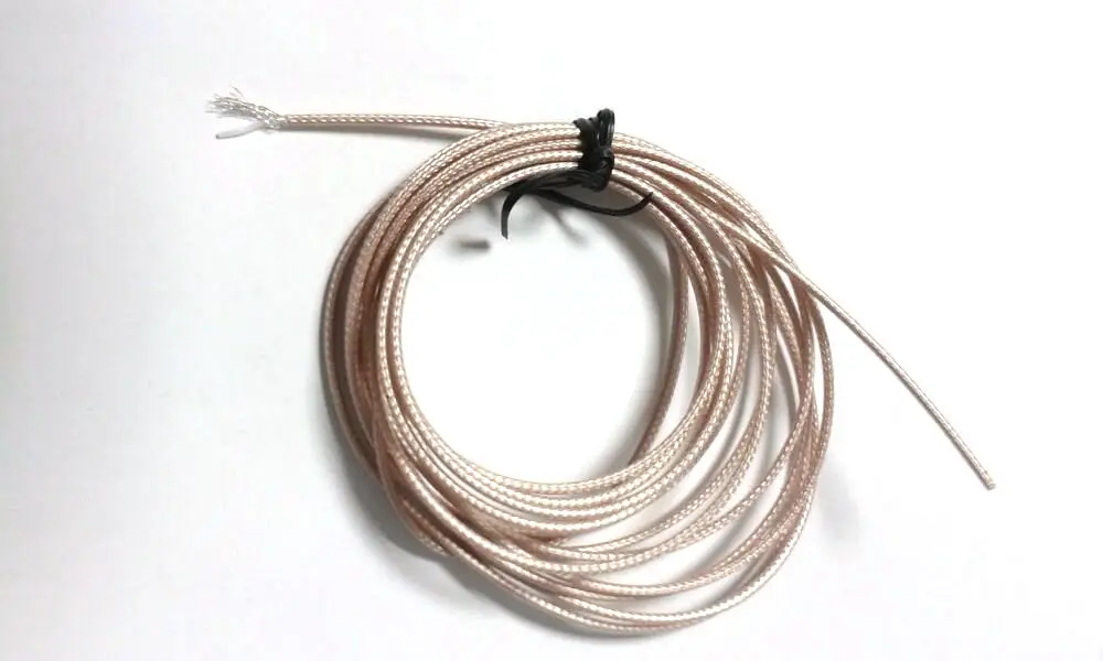 200M 50 ohm RG178 cable Connector Wires RG-178 RF Coax coaxial cable 250 degree centigrade image 3