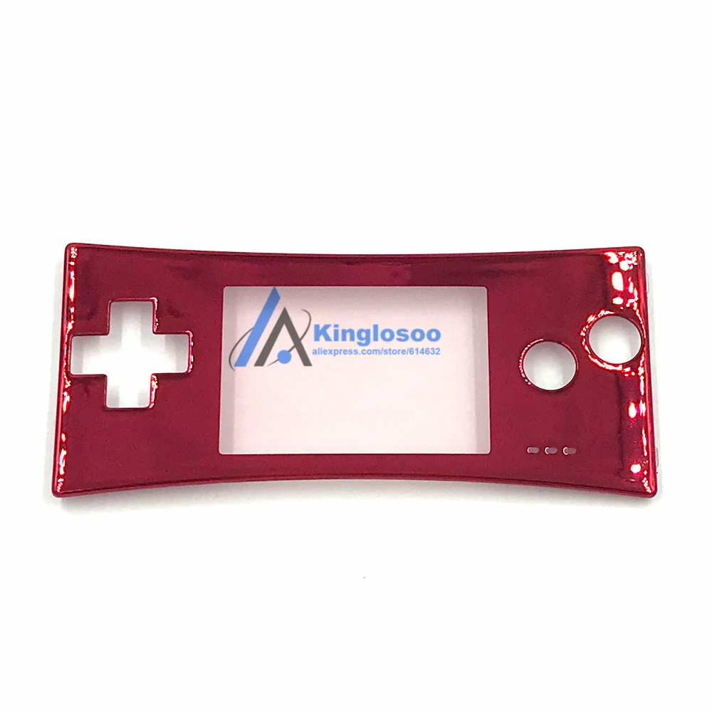 Substituição do escudo dianteiro para gameboy micro capa de placa frontal para acessórios de habitação gbm