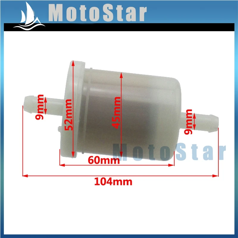 Fuel Filter For F3990 F3680 F3080 F3060 F2880 F2690 F2680 F2560 F2260 T1600 TG1860 ZD321 ZD323 ZD326 ZG333 Lawn Mower