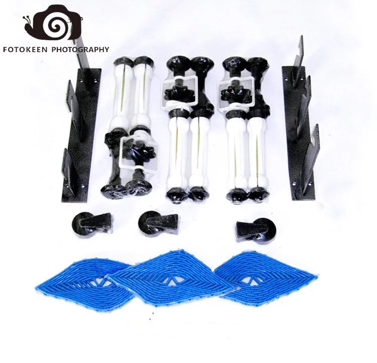 

New arrival photo studio equipment 3 Rollers Manual wall/ Ceiling Mount Manual Elevator Background Backdrop Support System