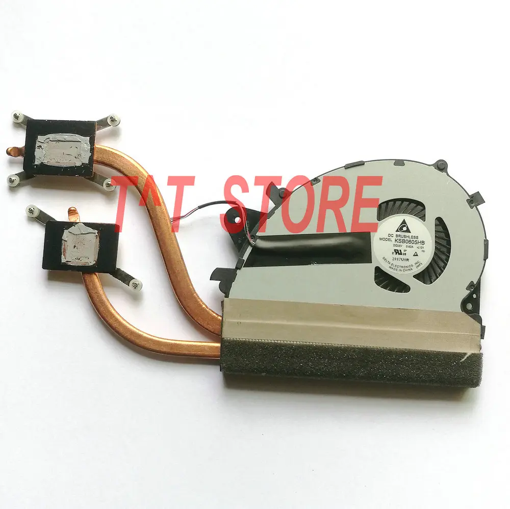 Brand Original For Sony Vaio SVS15 SVS1511 SVS1512 CPU Fan With Heatsink KSB0605HB-L101 300-0101-2358_A Free Shipping Test Good