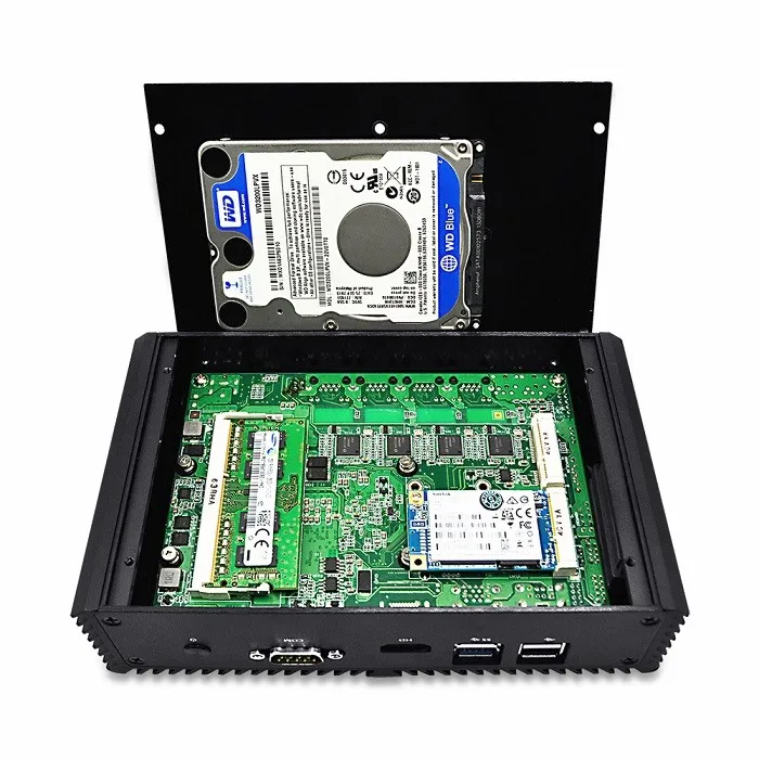 送料無料Qotom-Q355G4 AES-NI Fanless Mini PC as Firewall Router Intel Core i5 5200U 4 Ethernet LAN Computer (8G RAM + 512G SSD + WiFi)並行輸入 Qotom Q355G4-S05 Core I5-5200U Barebone Mini PC with AES-NI 4 Gigabit NIC  Computer