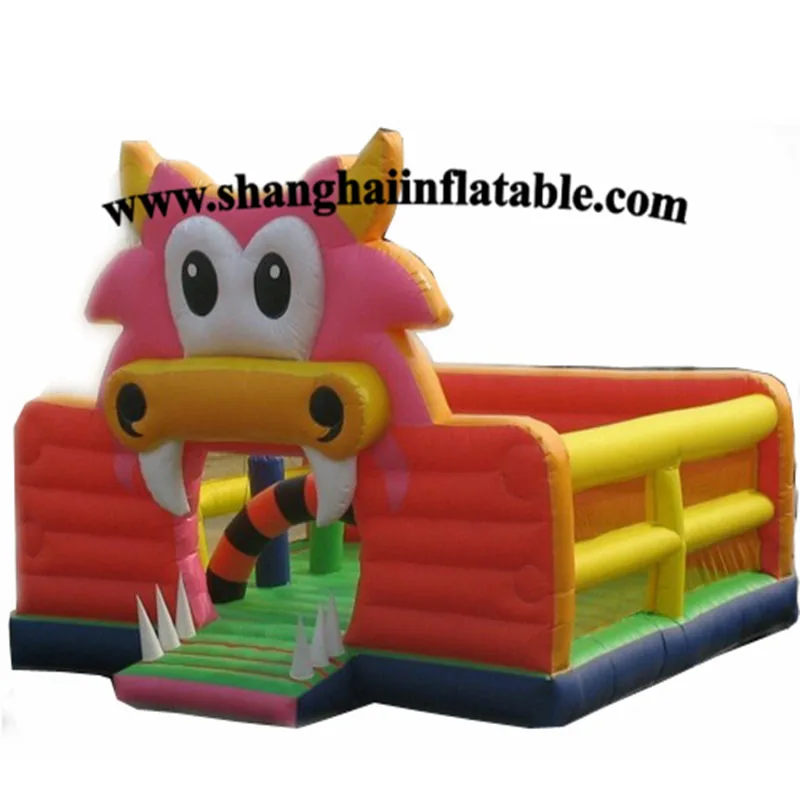 

High quality PVC Bounce houce INFLATABLE cow bounce house inflatable big house for kids Children playground