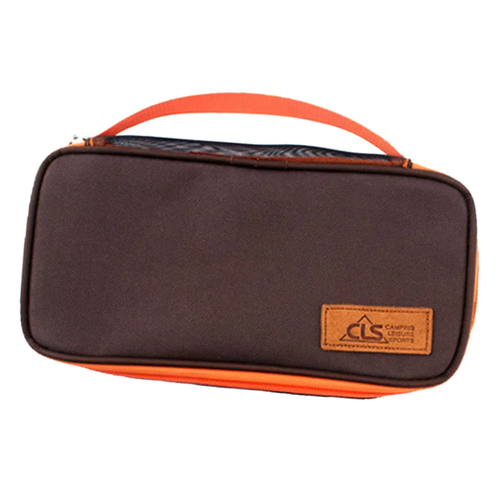 Tableware Storage Bag Hand Tote Carry Case Chopsticks Spoon Fork Holder for Outdoor Camping Hiking Picnic BBQ Travel Backpacking