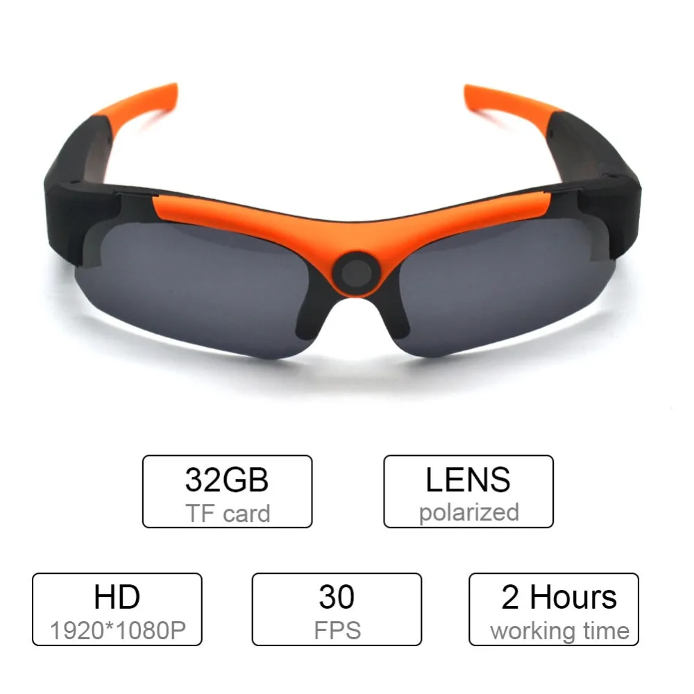 Light-weight HD 1080P Mini Camera Sunglasses Digital Video Recorder Glasses Sport Outdoor High Quality Micro DV Video Recorder S