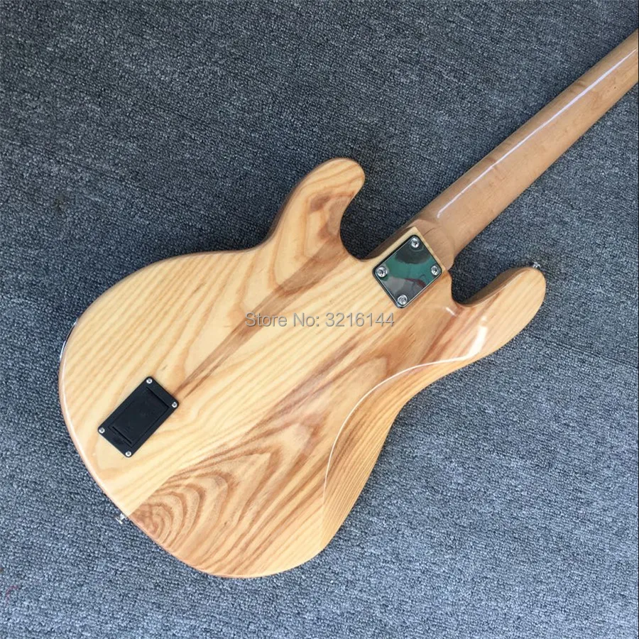 New product 5 string bass music man, floor of wood of northeast China ash, all colors can be, real photos, wholesale and  retail