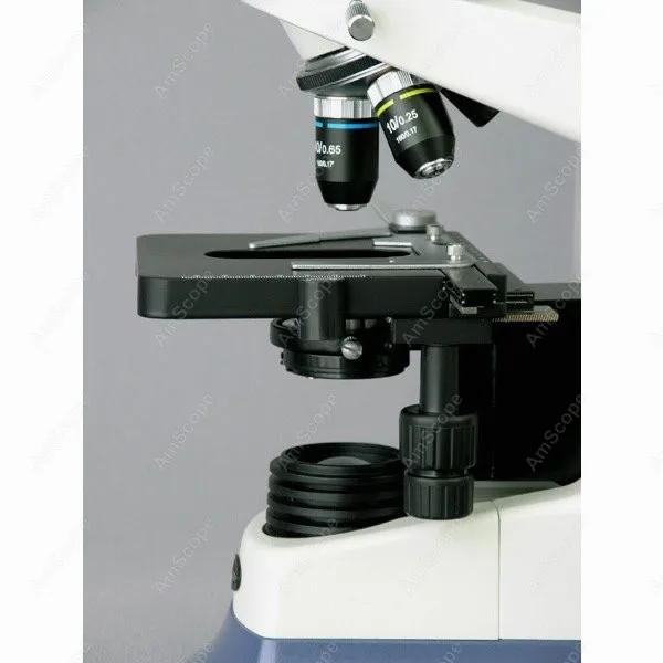 Laboratory Compound Microscope--AmScope Supplies Trinocular Laboratory Compound Microscope 40X-1600X