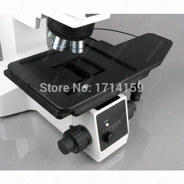 야금 현미경-AmScope 용품 50X-2000X Brightfield / Darkfield (BF/DF) 편광 야금 현미경