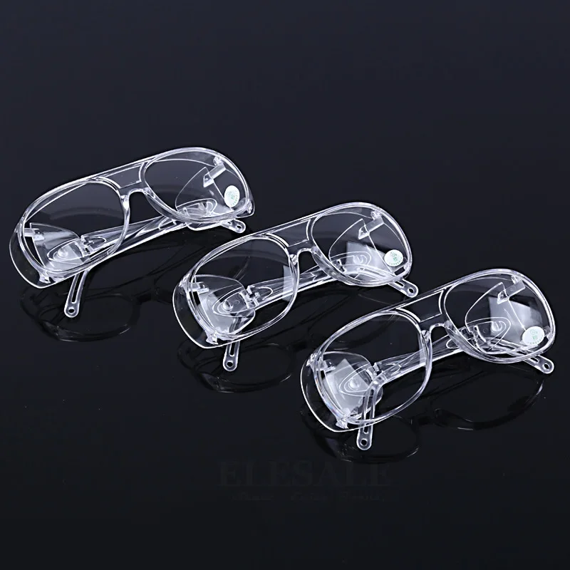 Work Safety Glasses Clear Lens With Case Impact-Resistant Anti-Splash Wind Dust Proof Protective Glasses For Eyes Protector