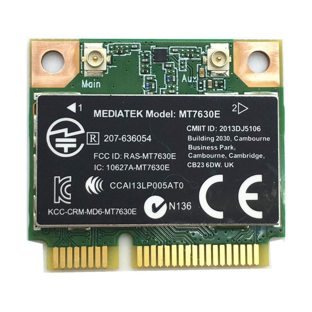 MT7630E Wireless 150Mbps 802.11BGN Network Mini PCI-E Adapter SPS:710418-001 Laptop Wifi Card for Pavilion m4 m6 envy14 16