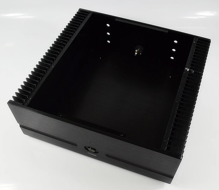

New class A amplifier Aluminum enclosure Two side radiator amp DIY chassis box